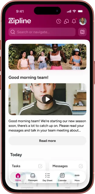 Zipline mobile app